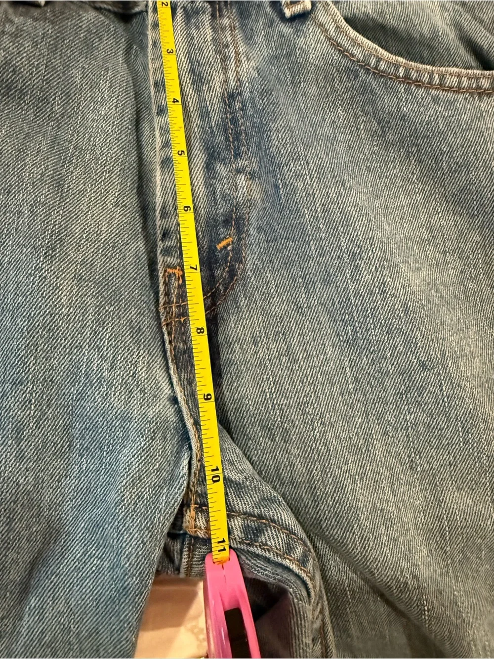 Levi's Men's 505 Light Blue Relaxed Fit Jeans with Signature Red Tab